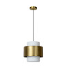 Lucide FIRMIN - Suspension - Ø 30 cm - 1xE27 - Or Mat / Laiton