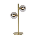 Lucide TYCHO - Lampe de table - 2xG9 - Or Mat / Laiton