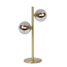 Lucide TYCHO - Lampe de table - 2xG9 - Or Mat / Laiton