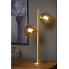 Lucide TYCHO - Lampe de table - 2xG9 - Or Mat / Laiton