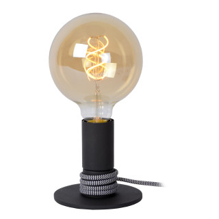 Lucide MARIT - Lampe de table - 1xE27 - Noir