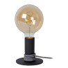 Lucide MARIT - Lampe de table - 1xE27 - Noir
