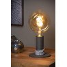 Lucide MARIT - Lampe de table - 1xE27 - Noir