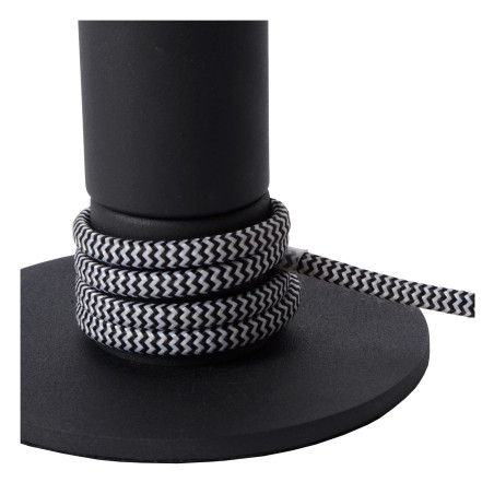 Lucide MARIT - Lampe de table - 1xE27 - Noir
