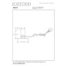 Lucide MARIT - Lampe de table - 1xE27 - Noir