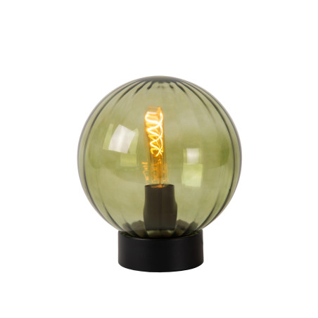 Lucide MONSARAZ - Lampe de table - Ø 25 cm - 1xE27 - Vert