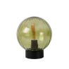 Lucide MONSARAZ - Lampe de table - Ø 25 cm - 1xE27 - Vert