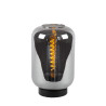 Lucide JOANET - Lampe de table - Ø 22 cm - 1xE27 - Fumé