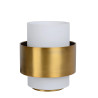 Lucide FIRMIN - Lampe de table - Ø 20 cm - 1xE27 - Or Mat / Laiton