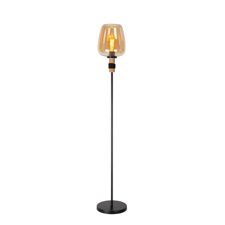 Lucide ILONA - Lampadaire - Ø 34 cm - 1xE27 - Ambre