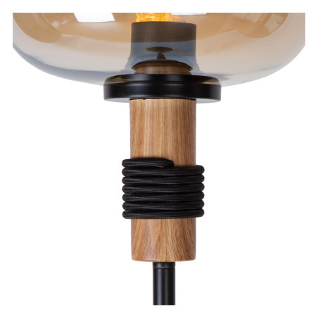 Lucide ILONA - Lampadaire - Ø 34 cm - 1xE27 - Ambre