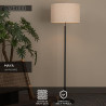 Lucide MAYA - Lampadaire - Ø 45 cm - 1xE27 - Crème