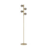 Lucide TYCHO - Lampadaire - 4xG9 - Or Mat / Laiton