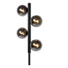 Lucide TYCHO - Lampadaire - 4xG9 - Noir