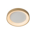 Lucide VIDAL - Plafonnier - Ø 28 cm - LED Dim. - 1x20W 2700K - Or Mat / Laiton