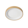 Lucide VIDAL - Plafonnier - Ø 28 cm - LED Dim. - 1x20W 2700K - Or Mat / Laiton