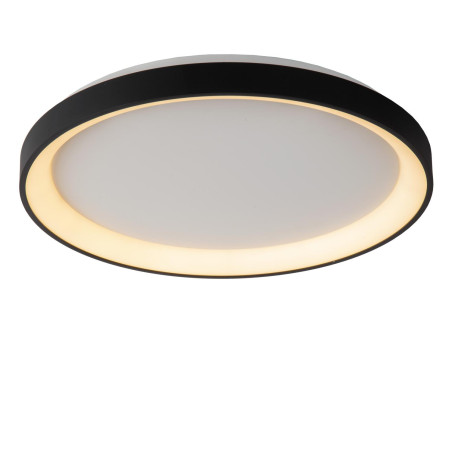 Lucide VIDAL - Plafonnier - Ø 48 cm - LED Dim. - 1x38W 2700K - Noir