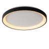 Lucide VIDAL - Plafonnier - Ø 48 cm - LED Dim. - 1x38W 2700K - Noir