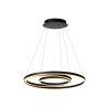 Lucide TRINITI - Suspension - Ø 80 cm - LED Dim. - 3000K - Noir