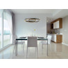 Lucide TRINITI - Suspension - Ø 80 cm - LED Dim. - 3000K - Noir