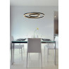 Lucide TRINITI - Suspension - Ø 80 cm - LED Dim. - 3000K - Noir