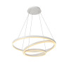 Lucide TRINITI - Suspension - Ø 80 cm - LED Dim. - 3000K - Blanc
