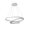 Lucide TRINITI - Suspension - Ø 80 cm - LED Dim. - 3000K - Blanc