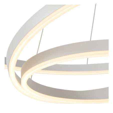 Lucide TRINITI - Suspension - Ø 80 cm - LED Dim. - 3000K - Blanc