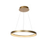 Lucide VIDAL - Suspension - Ø 58 cm - LED Dim. - 1x48W 2700K - Or Mat / Laiton
