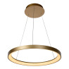 Lucide VIDAL - Suspension - Ø 58 cm - LED Dim. - 1x48W 2700K - Or Mat / Laiton
