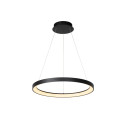 Lucide VIDAL - Suspension - Ø 58 cm - LED Dim. - 1x48W 2700K - Noir