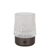 Lucide LILY - Lampe de table Rechargeable - Batterie/Piles - Ø 8 cm - LED 3 StepDim - 1x3W 2700K/3000K - Canon Fusil - Ensemble