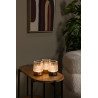 Lucide LILY - Lampe de table Rechargeable - Batterie/Piles - Ø 8 cm - LED 3 StepDim - 1x3W 2700K/3000K - Canon Fusil - Ensemble