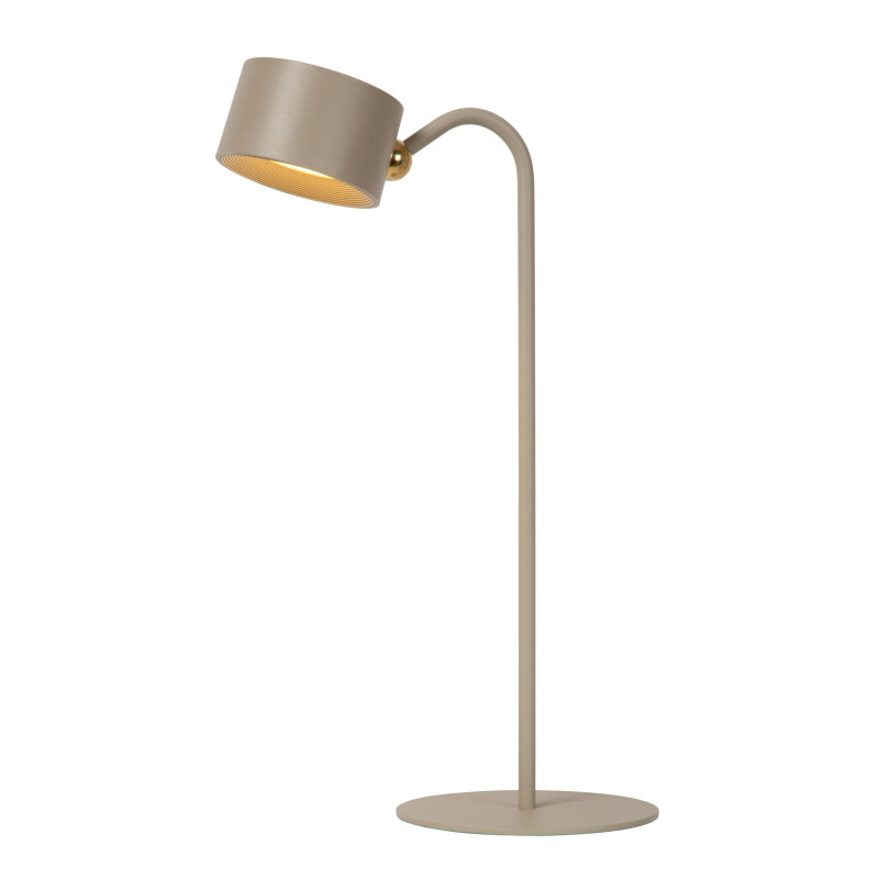 Lucide JOLAN - Lampe de bureau Rechargeable/Lampe à pince/Applique murale - Batterie/Piles - LED Dim to warm - 1x3,5W
