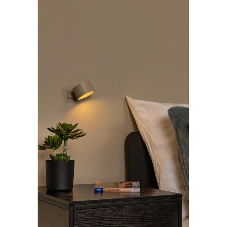 Lucide JOLAN - Lampe de bureau Rechargeable/Lampe à pince/Applique murale - Batterie/Piles - LED Dim to warm - 1x3,5W
