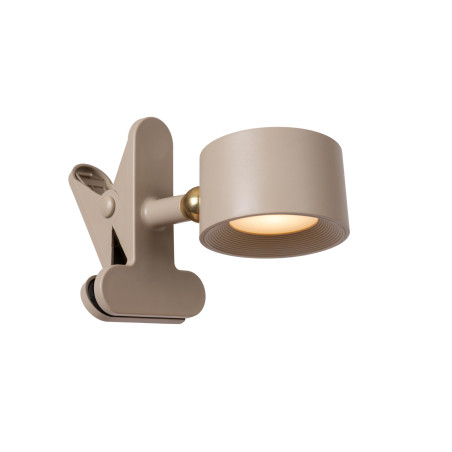 Lucide JOLAN - Lampe de bureau Rechargeable/Lampe à pince/Applique murale - Batterie/Piles - LED Dim to warm - 1x3,5W