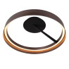 Lucide LEONARD - Plafonnier - Ø 54,5 cm - LED 3 StepDim - CCT - 1x35W 2200K/3000K - Café - Vibes