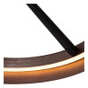 Lucide LEONARD - Plafonnier - Ø 54,5 cm - LED 3 StepDim - CCT - 1x35W 2200K/3000K - Café - Vibes