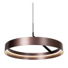 Lucide LEONARD - Suspension - Ø 54,5 cm - LED 3 StepDim - CCT - 1x36W 2200K/3000K - Café - Vibes