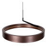 Lucide LEONARD - Suspension - Ø 54,5 cm - LED 3 StepDim - CCT - 1x36W 2200K/3000K - Café - Vibes
