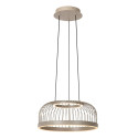 Lucide RIXANNE - Suspension - Ø 40 cm - LED 3 StepDim - CCT - 1x22W 2200K/4000K - Taupe - Vibes