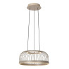 Lucide RIXANNE - Suspension - Ø 40 cm - LED 3 StepDim - CCT - 1x22W 2200K/4000K - Taupe - Vibes