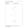 Lucide CORYFEE - Suspension - LED Dim. - CCT - 1x9W 2200K/3000K - Champagne Couleur - Vibes