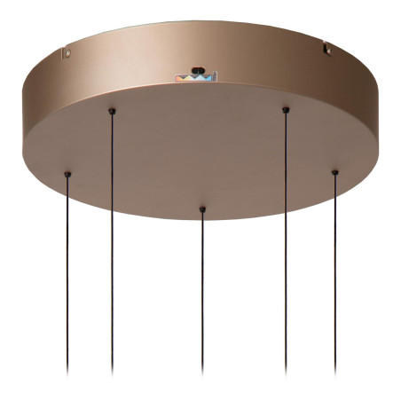 Lucide CORYFEE - Suspension - Ø 38 cm - LED Dim. - CCT - 5x6W 2200K/3000K - Champagne Couleur - Vibes