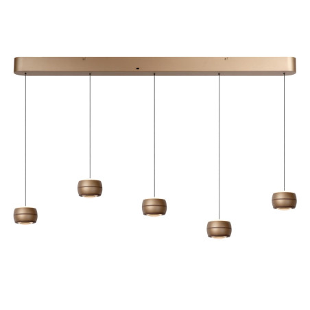 Lucide CORYFEE - Suspension - LED Dim. - CCT - 5x6W 2200K/3000K - Champagne Couleur - Vibes