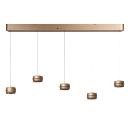 Lucide CORYFEE - Suspension - LED Dim. - CCT - 5x6W 2200K/3000K - Champagne Couleur - Vibes