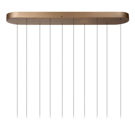 Lucide CORYFEE - Suspension - LED Dim. - CCT - 10x6W 2200K/3000K - Champagne Couleur - Vibes