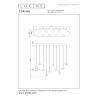 Lucide CORYFEE - Suspension - LED Dim. - CCT - 10x6W 2200K/3000K - Champagne Couleur - Vibes