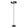 Lucide LEONARD - Lampadaire - Ø 40 cm - LED - CCT - 1x24W 2200K/3000K - Café - Vibes