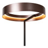 Lucide LEONARD - Lampadaire - Ø 40 cm - LED - CCT - 1x24W 2200K/3000K - Café - Vibes